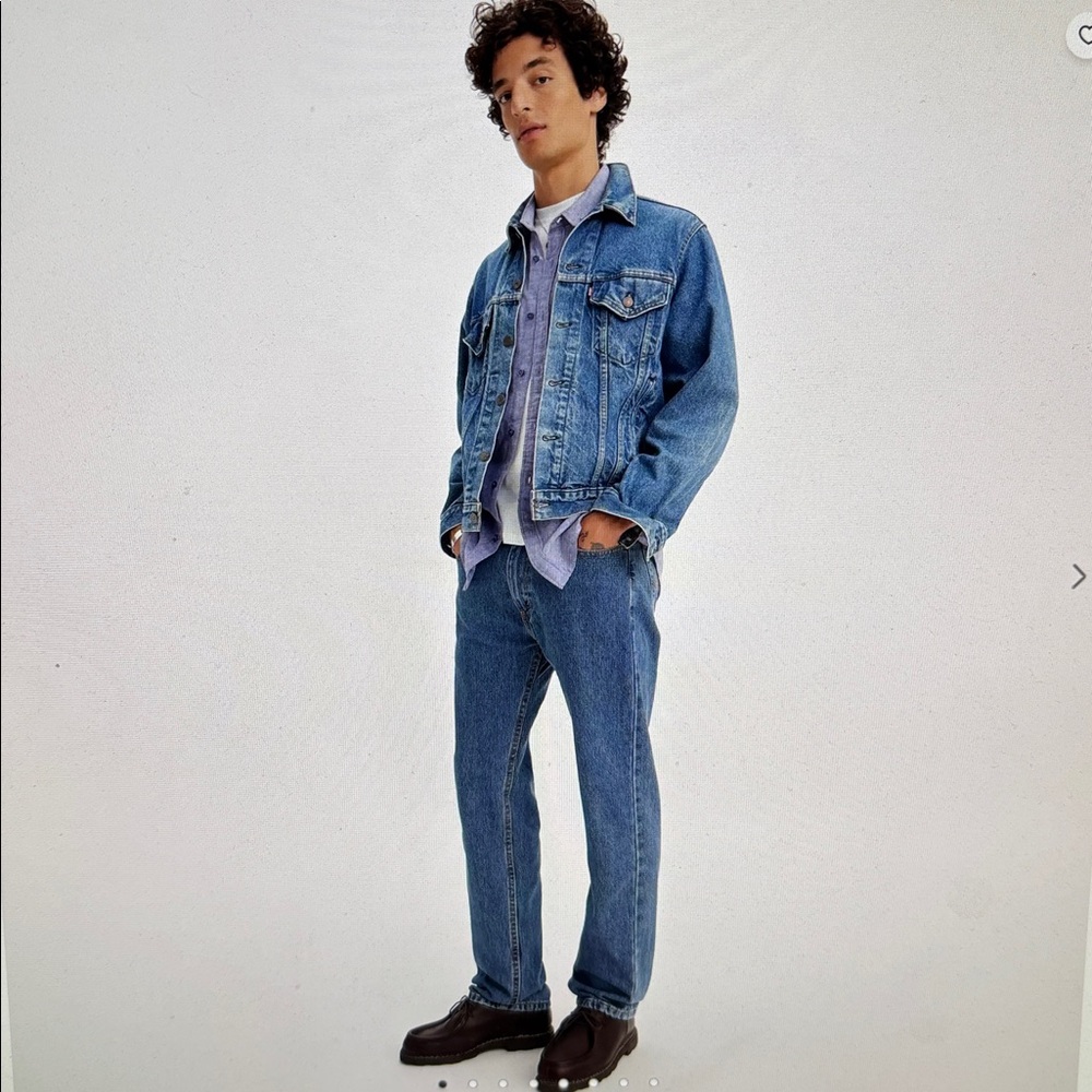 Leviās Regular Fit 505 Jeans 100% Cotton Size 34x34 Broken in just right